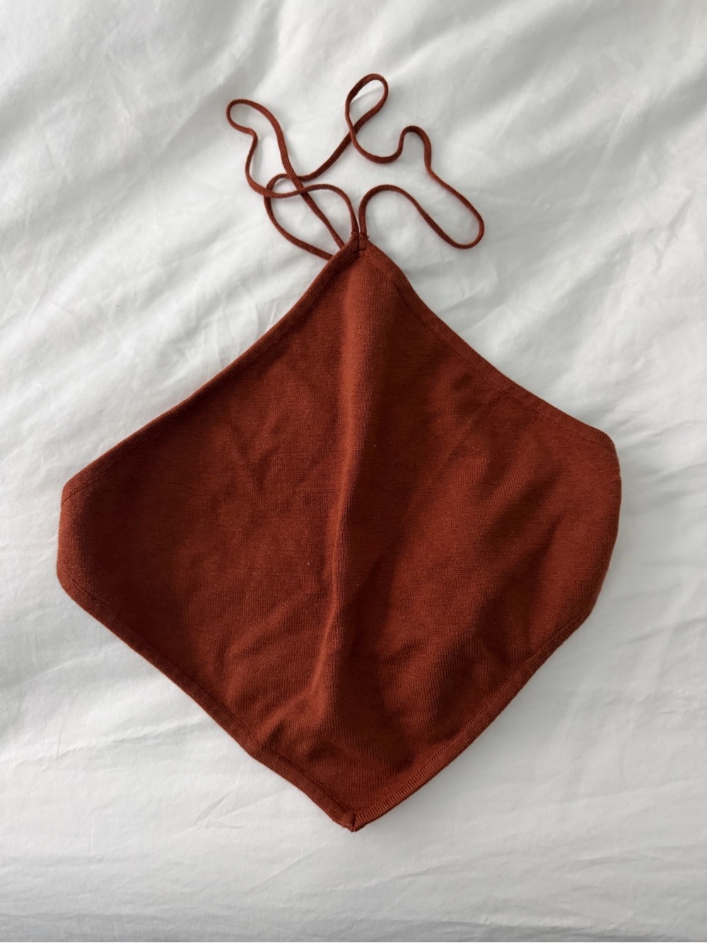 Lovers + Friends  - Women's Rust Halter Neck Knit Top